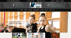 Desktop Screenshot of marathonsport.hu